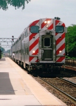 Eastbound Metra